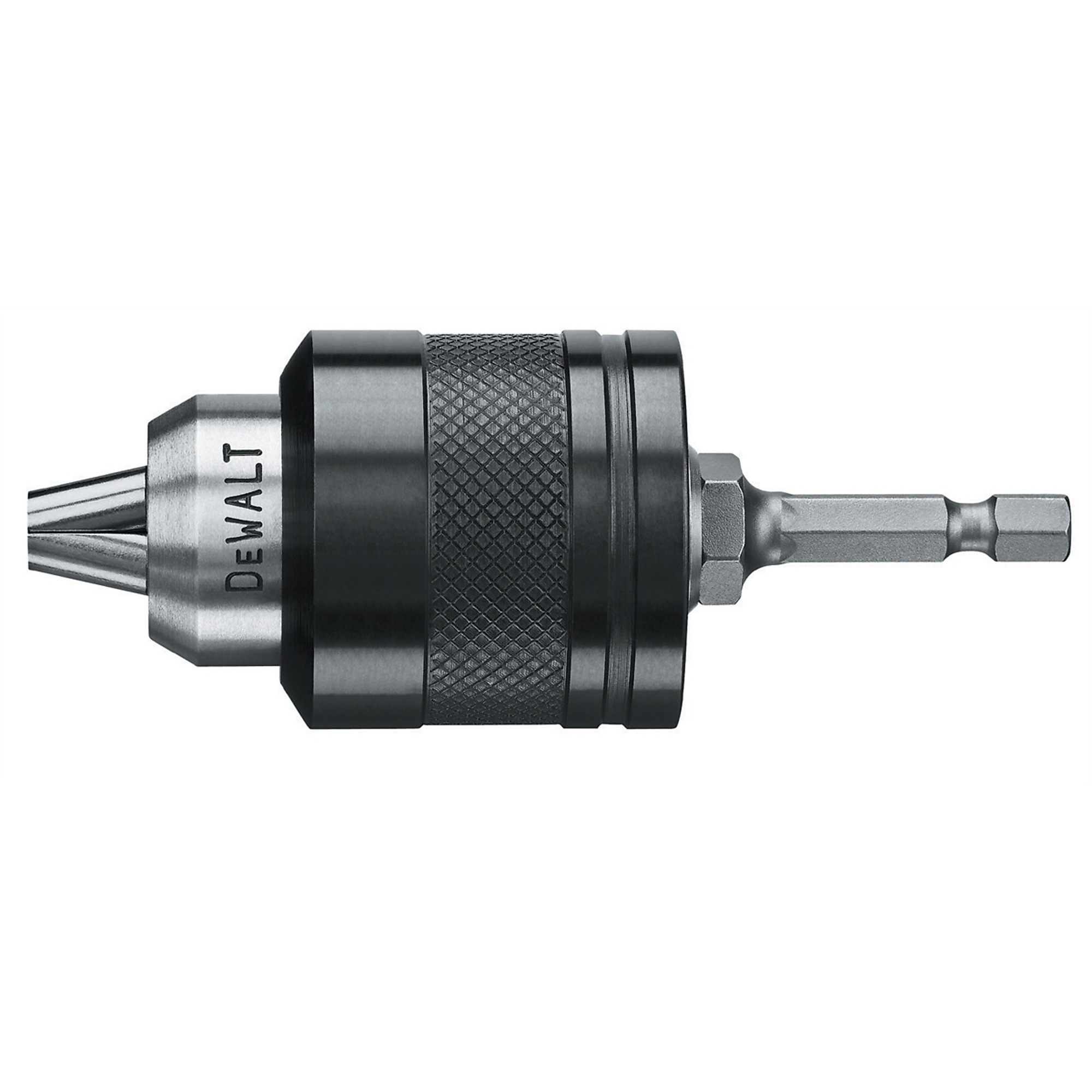 DeWalt Quick Connect Impact Chuck — 3/8in., 1/4in. Hex, All-Metal Construction, Model# DWTDW0521